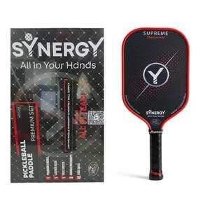 SYNERGY SUPREME 13MM POWER PICKLEBALL PADDLE PREMIUM SET! NIB!